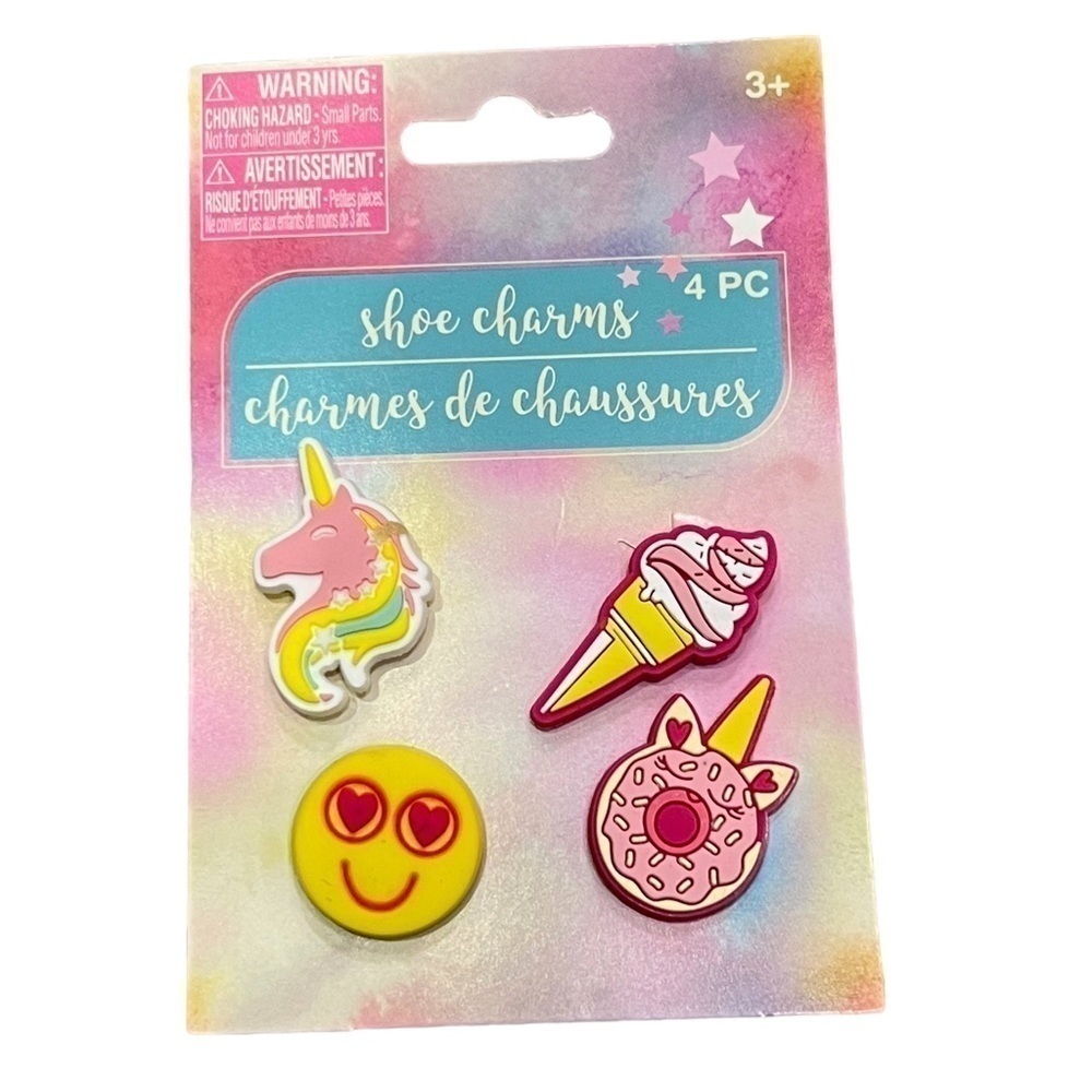 Shoe Charm Accessories, Set of 4